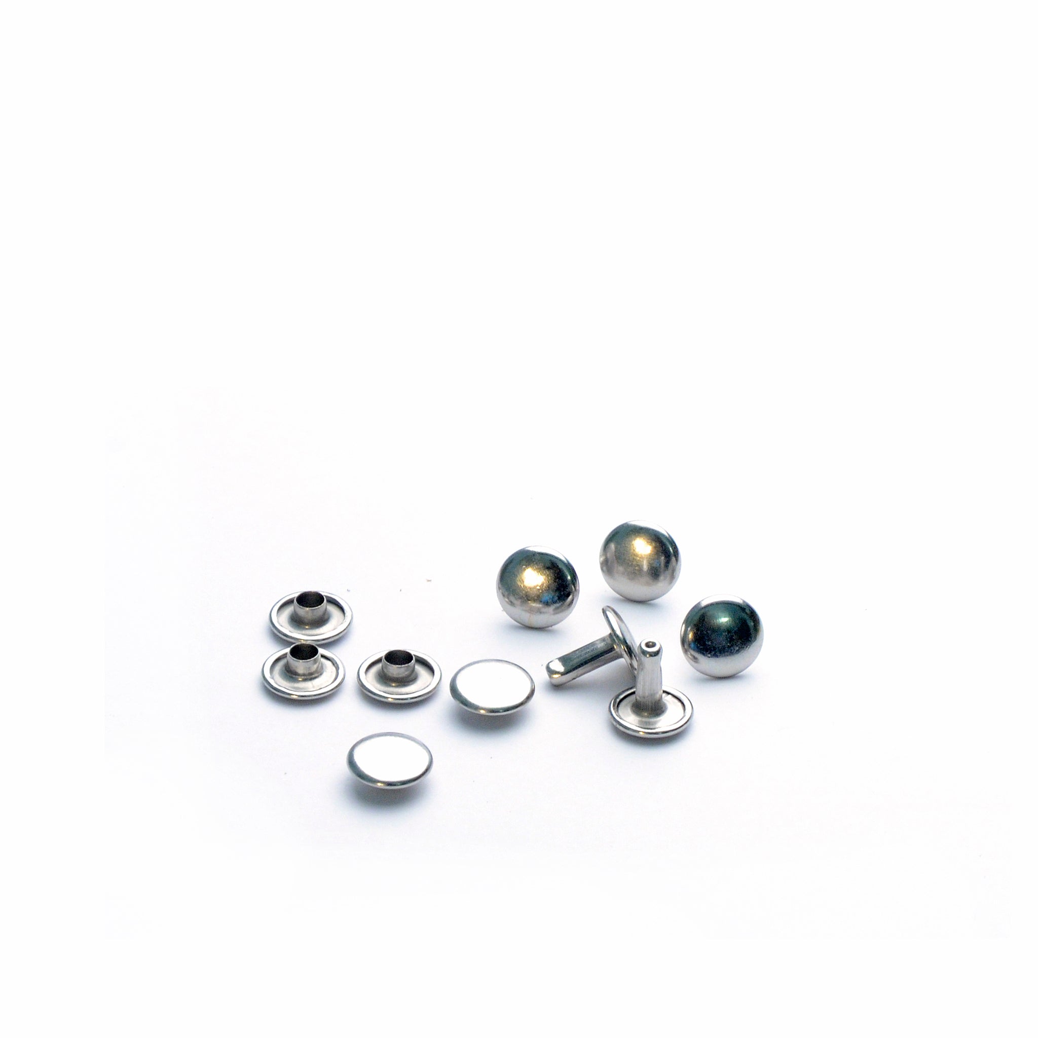 Steel Double Cap Rivets | identityleathercraft