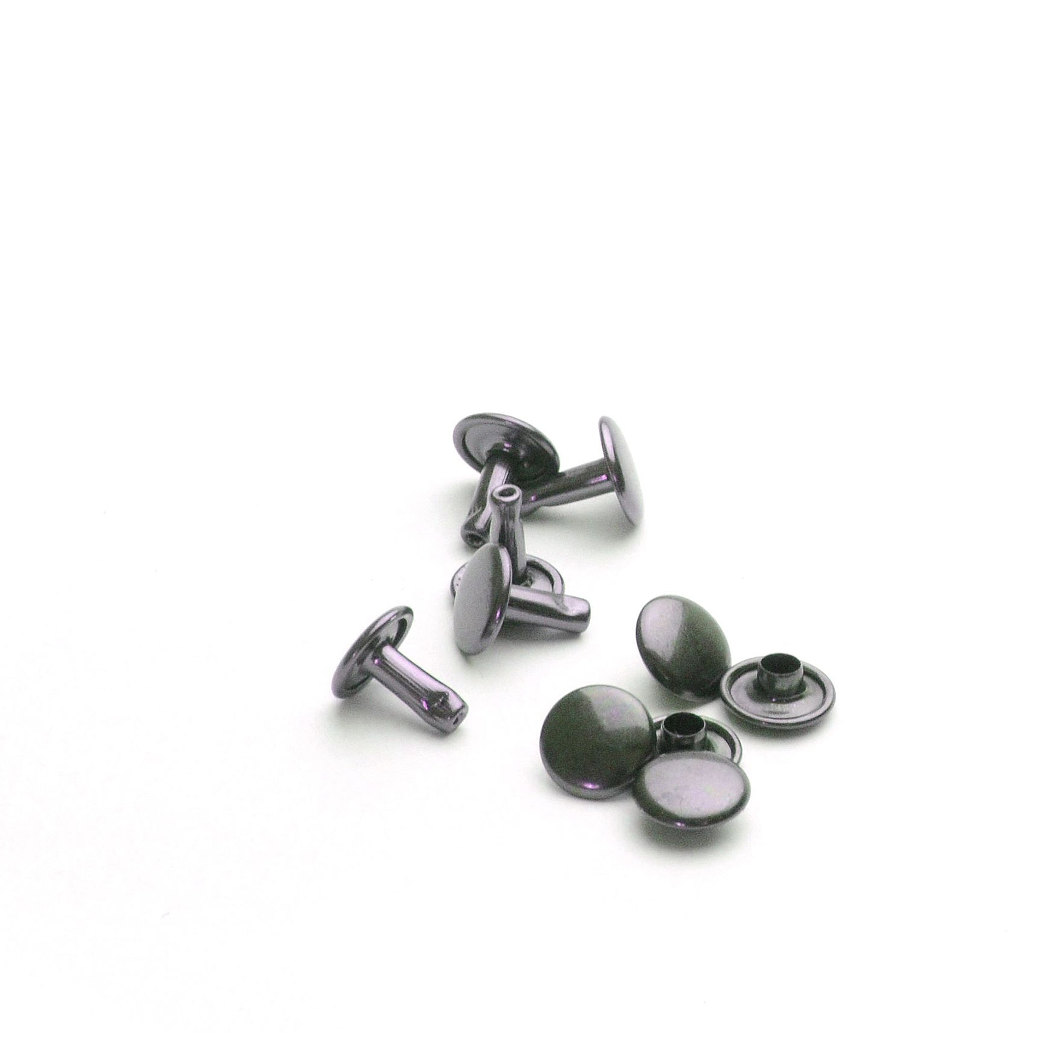 Steel Double Cap Rivets | identityleathercraft