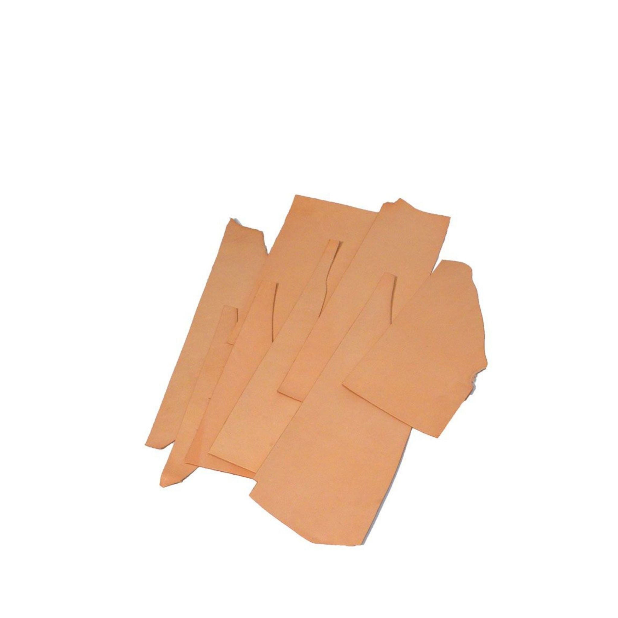 Mediumweight Natural Veg Tan Kangaroo Pieces from Identity Leathercraft