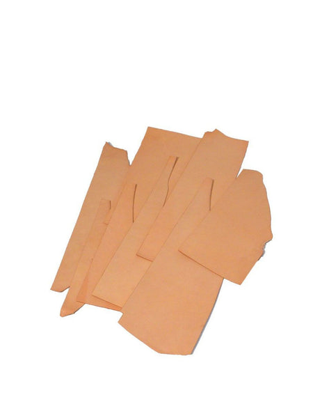 Mediumweight Natural Veg Tan Kangaroo Pieces from Identity Leathercraft