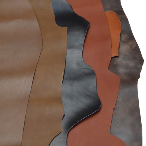 Load image into Gallery viewer, Firm Calf Piece approx. 4sf from Identity Leathercraft
