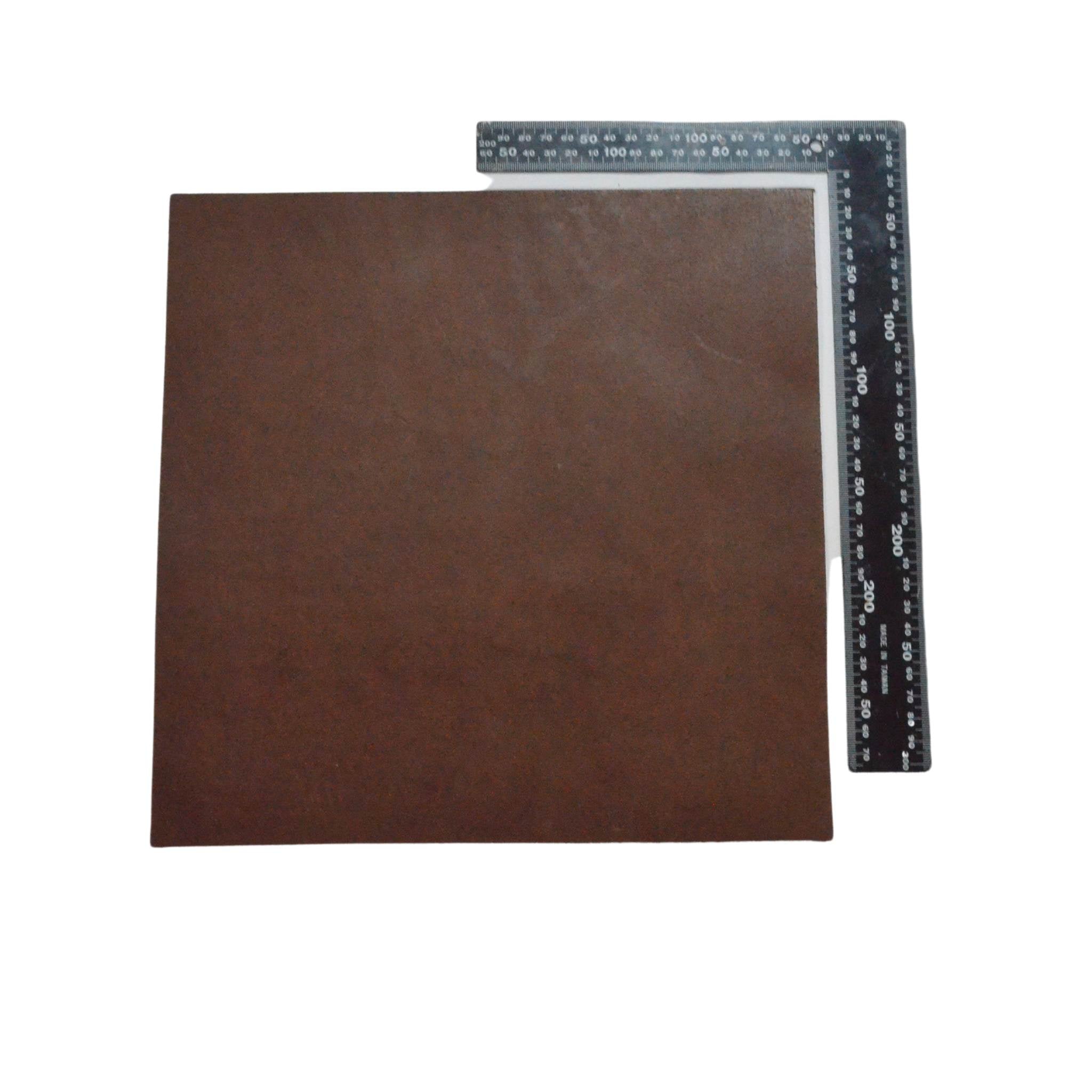 Dyed brown vegetable tanned kangaroo leather ideal for falconry, wallet making and more