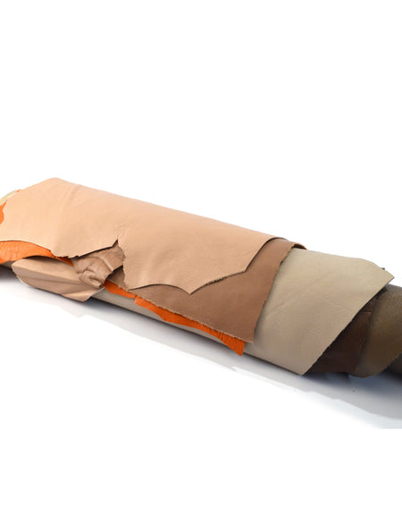 Bundle of Fine Sheepskin Leather - Neutrals from Identity Leathercraft