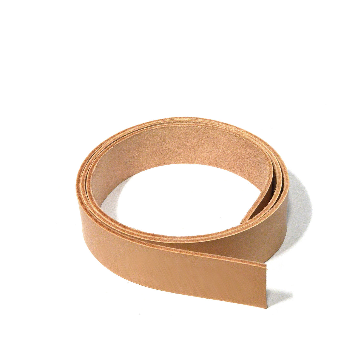 Natural Veg Tan Cowhide Strip identityleathercraft