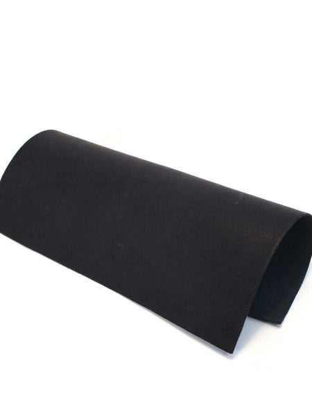 Dyed Black vegetable tanned kangaroo leather ideal for falconry