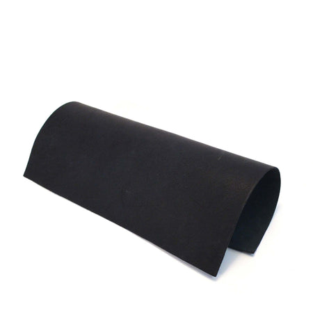 Dyed Black vegetable tanned kangaroo leather ideal for falconry