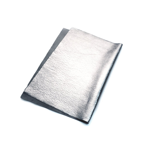 Load image into Gallery viewer, Silver Metallic Foil Leather
