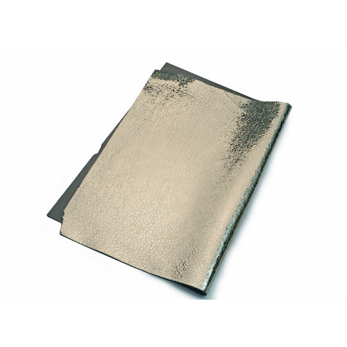 Load image into Gallery viewer, Silver Pebble Foil Leather
