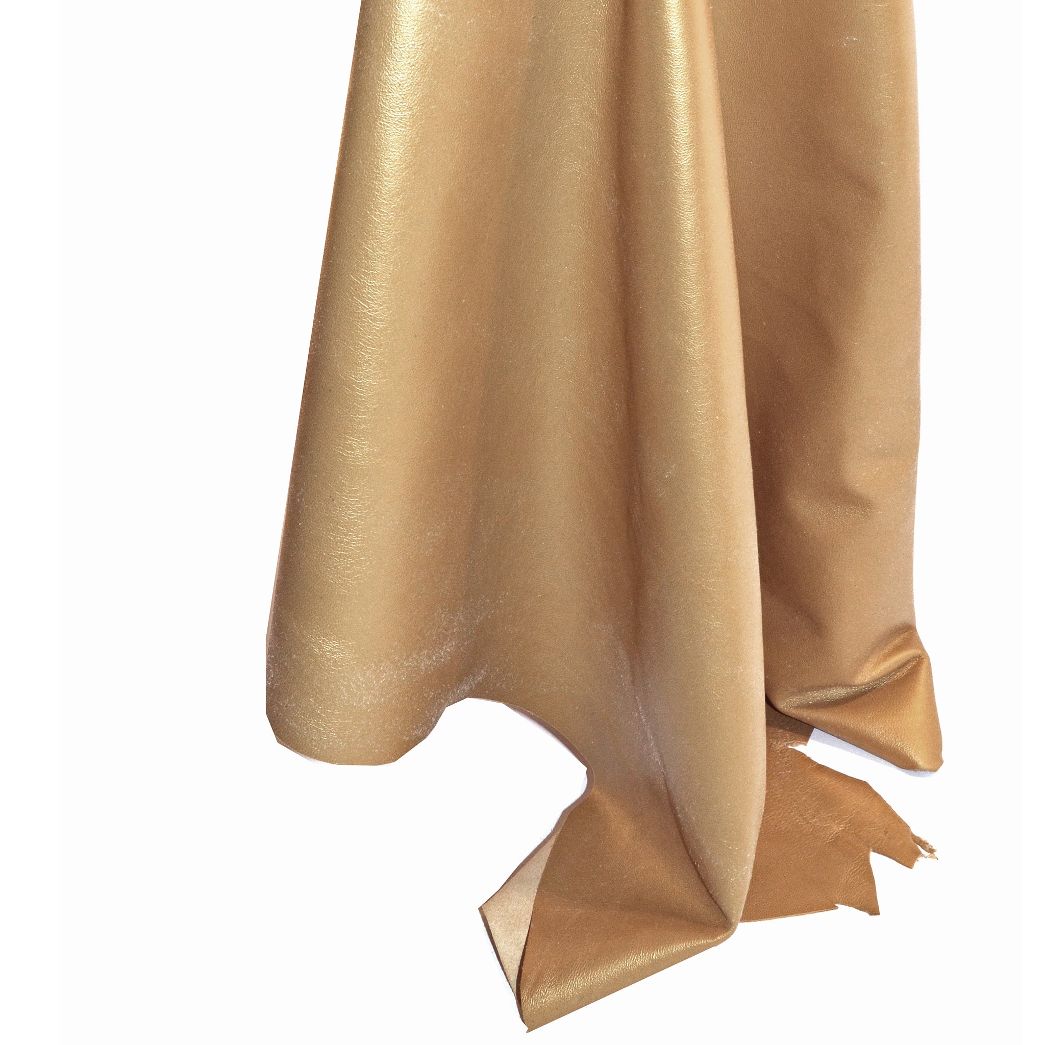 Frosted Gold Pearlised Lamb Clothing Leather from Identity Leathercraft