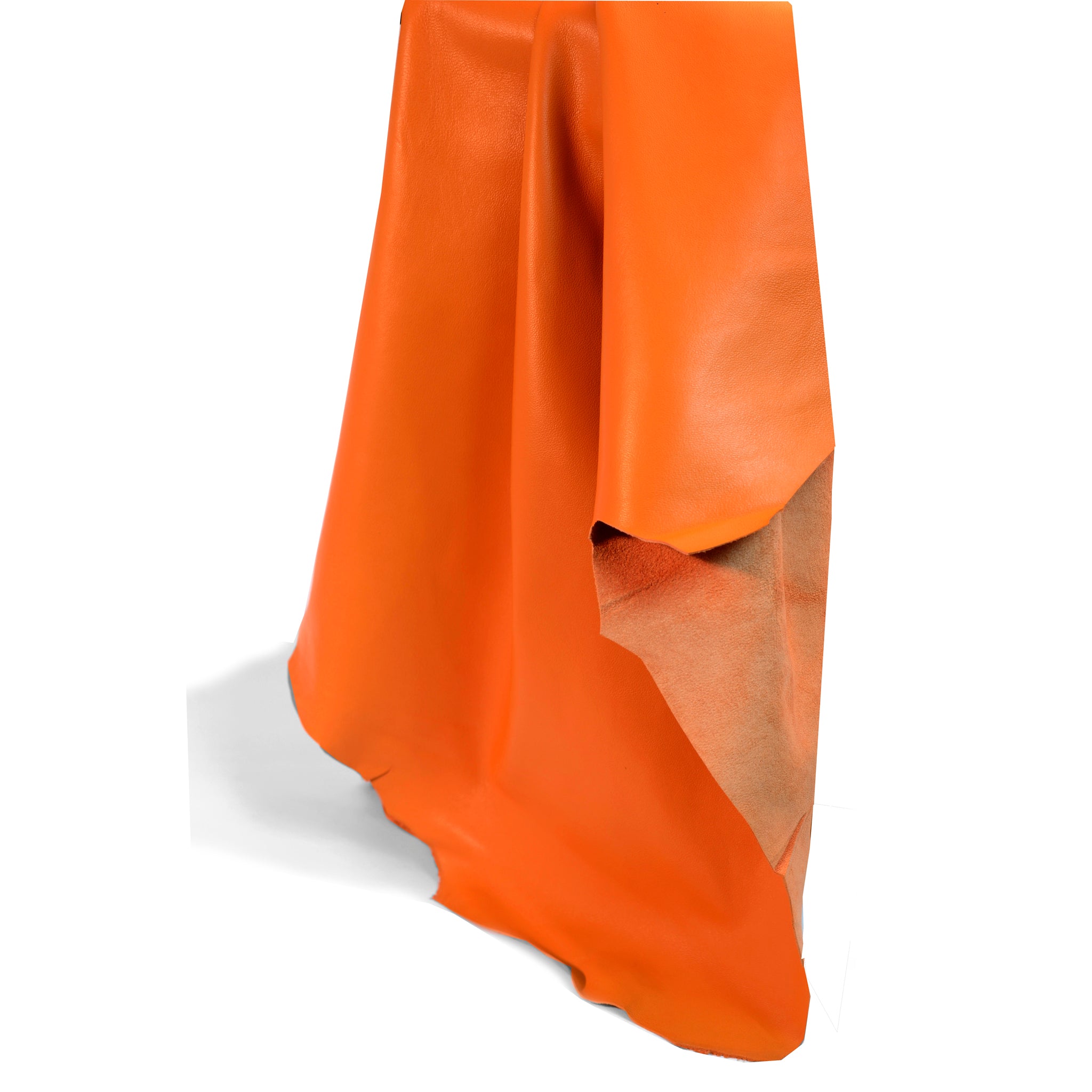 Orange Lamb Clothing Leather from Identity Leathercraft