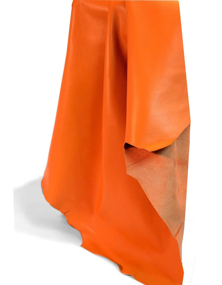 Orange Lamb Clothing Leather from Identity Leathercraft