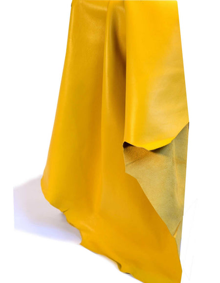 Yellow Lamb Clothing Leather from Identity Leathercraft
