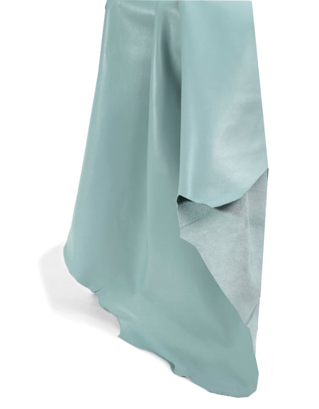 Duck Egg Blue Lamb Clothing Leather from Identity Leathercraft