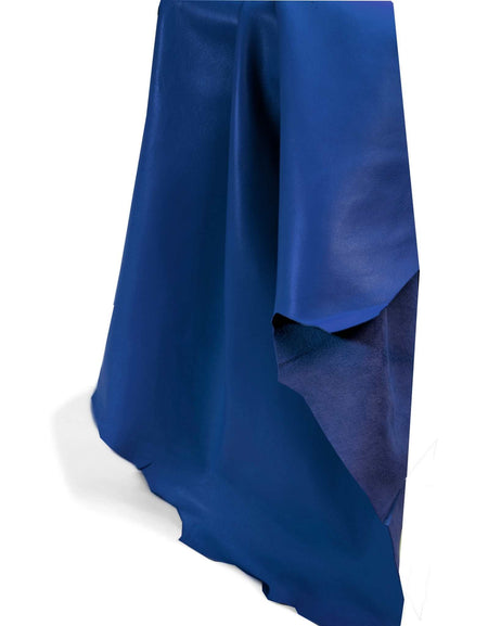 Cobalt Blue Lamb Clothing Leather from Identity Leathercraft