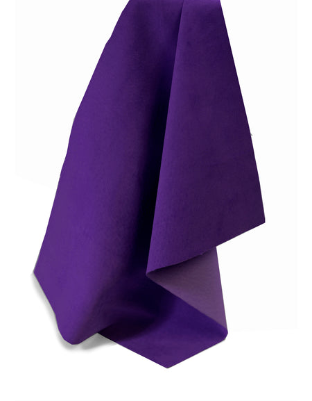 Purple Lightweight Pig Suede from Identity Leathercraft