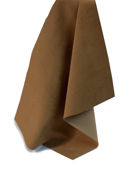 Coffee Lightweight Pig Suede from Identity Leathercraft