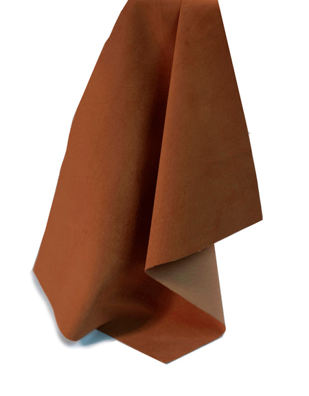 Hazelnut Lightweight Pig Suede from Identity Leathercraft