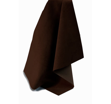 Dark Brown Lightweight Pig Suede from Identity Leathercraft