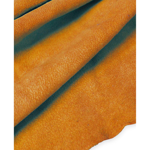Load image into Gallery viewer, Orange Lightweight Pig Suede from Identity Leathercraft
