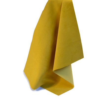 Yellow Lightweight Pig Suede from Identity Leathercraft