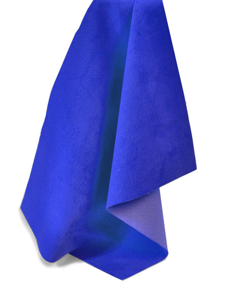 Cobalt Lightweight Pig Suede from Identity Leathercraft