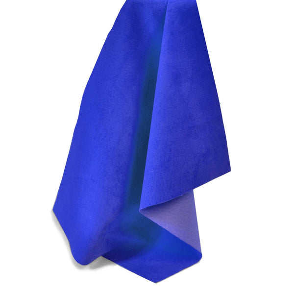 Cobalt Lightweight Pig Suede from Identity Leathercraft