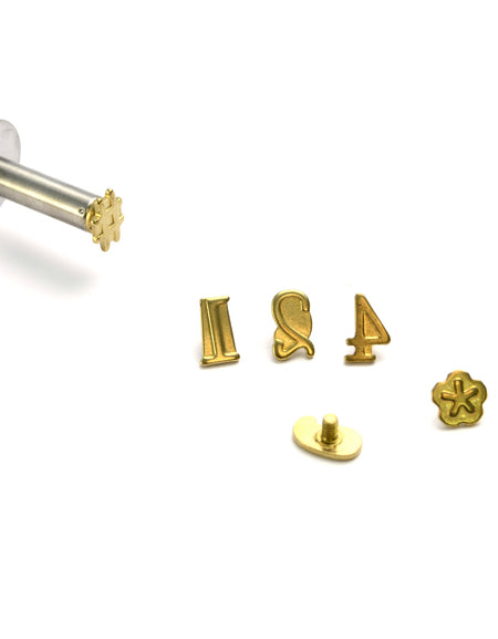 Pyrography - Number and Punctuation Set from Identity Leathercraft