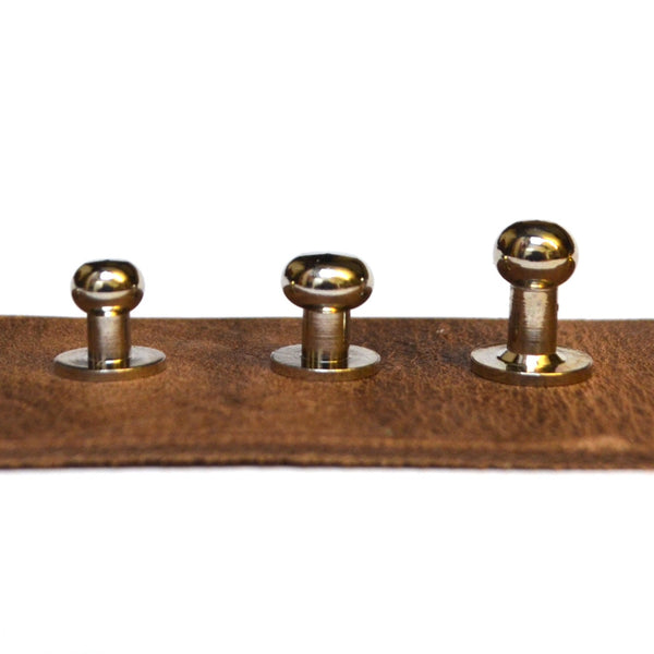 Identity Nickel Button Studs (Sam Brownes)