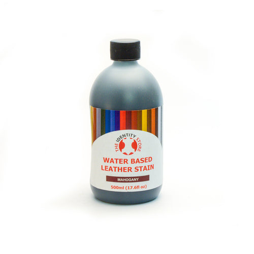 Mahogany 500ml - The Identity Store Water Based Leather Stain