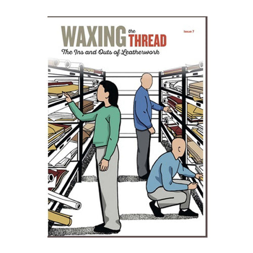 Load image into Gallery viewer, Waxing the Thread magazine for leathercrafters - issue 7
