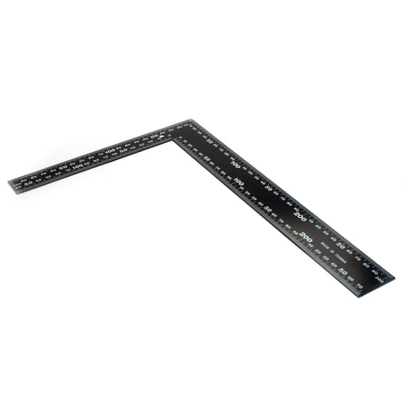 Right Angle Steel Square Ruler from Identity Leathercraft