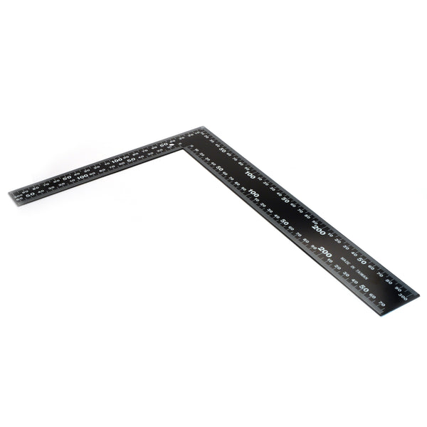 Right Angle Steel Square Ruler from Identity Leathercraft