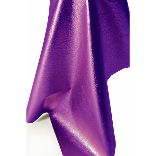 Load image into Gallery viewer, Purple Amethyst Metallic Foil Leather from Identity Leathercraft
