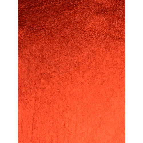 Load image into Gallery viewer, Red Metallic Foil Leather
