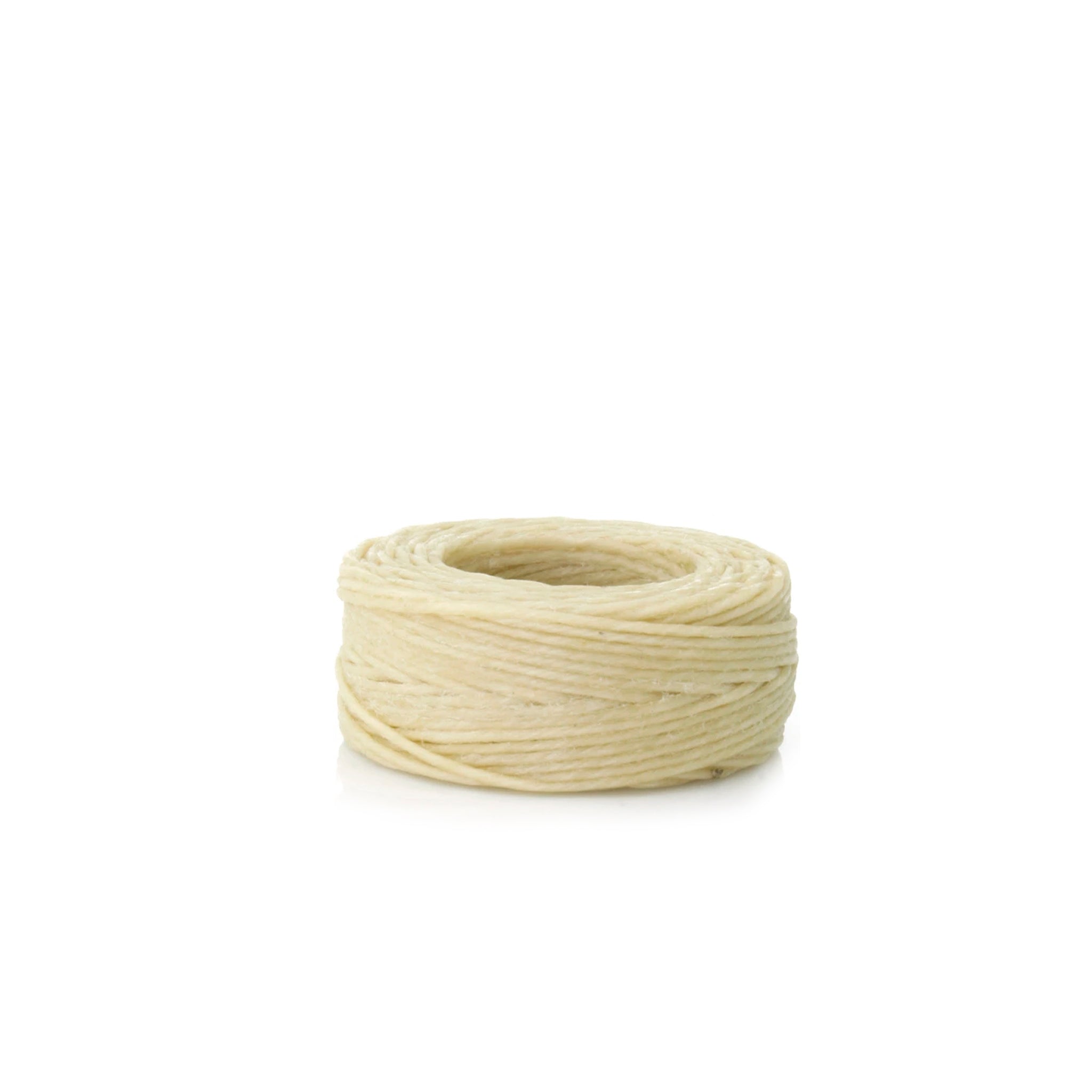 White Waxed Linen Thread