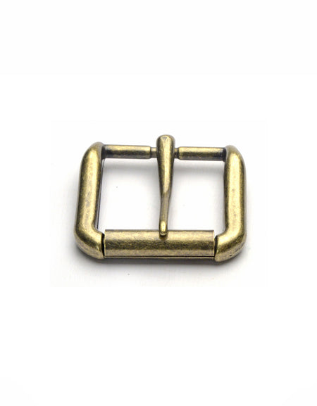 Antique Brass Napa Roller Buckle from Identity Leathercraft 