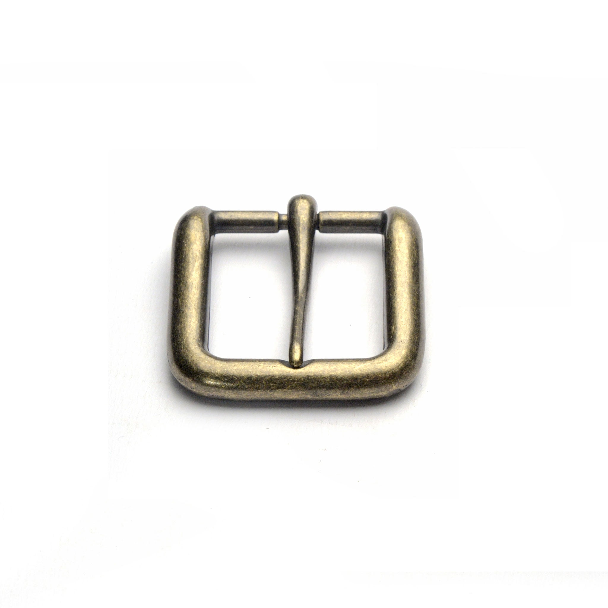 32mm Antique Brass Wave Buckle from Identity Leathercraft