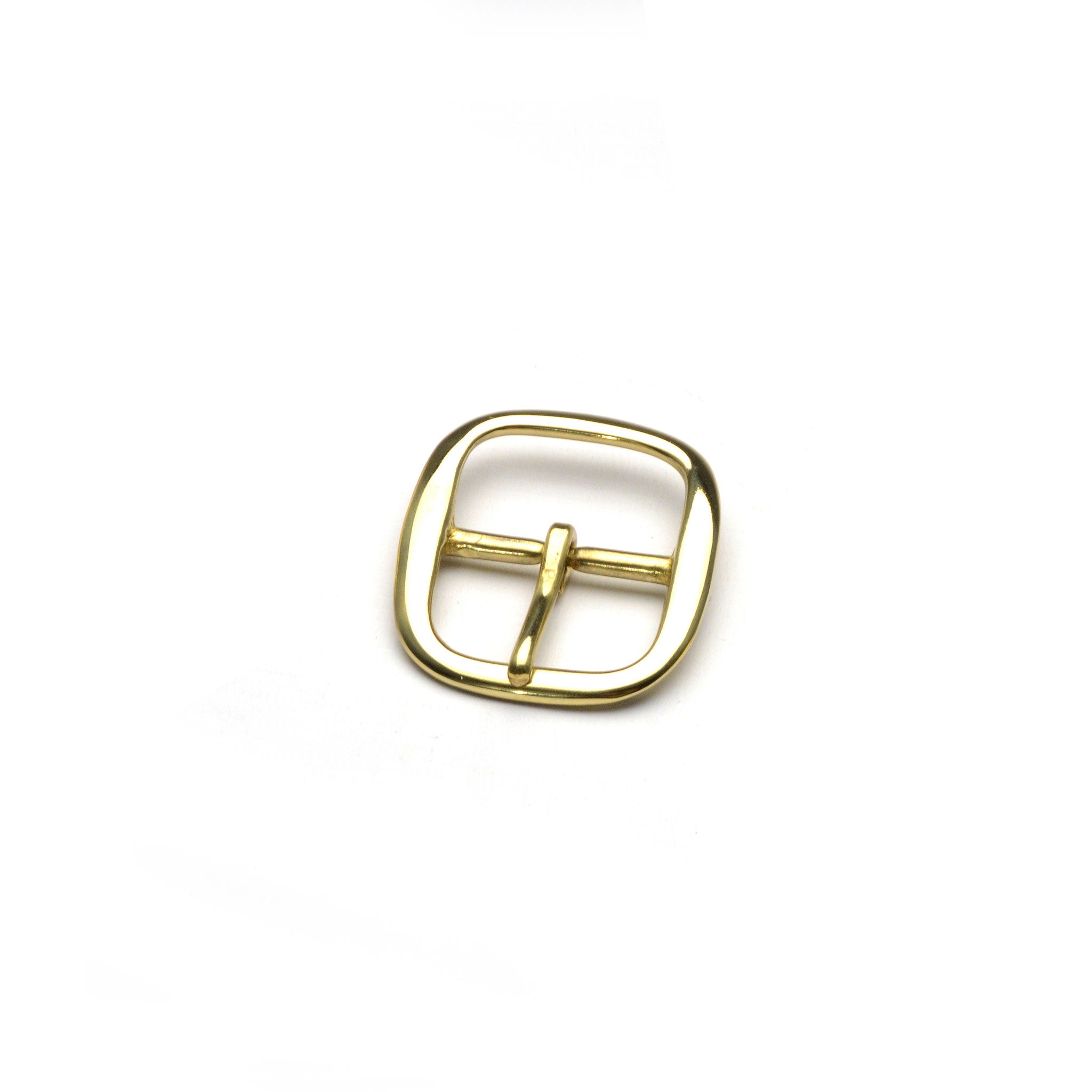 Large Centre Bar Buckle Solid Brass from Identity Leathercraft