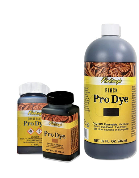 Fiebings Pro Dye for vegetable tanned leather, for superior results