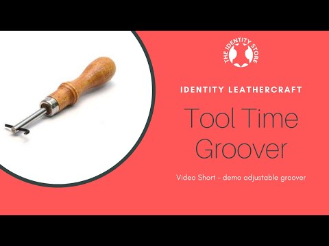 Adjustable Groover | identityleathercraft
