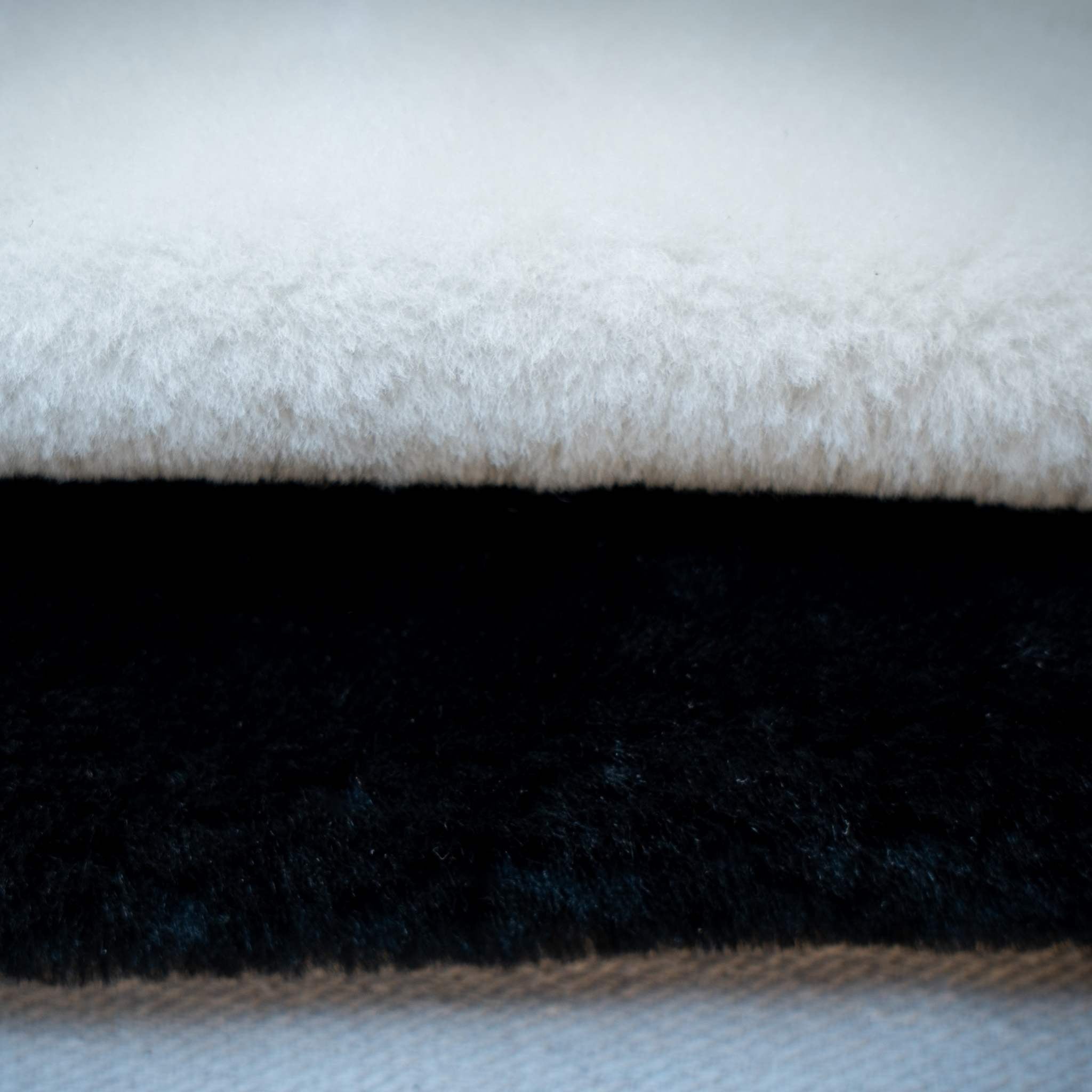 Natural wool sheepskin, with a short pile making them ideal for use as rugs, dog blankets, shoe, boot, or glove linings. They also make a good padded lining for making gadget cases.
