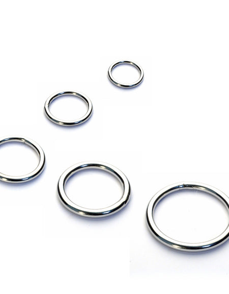 Solid Steel Rings from Identity Leathercraft